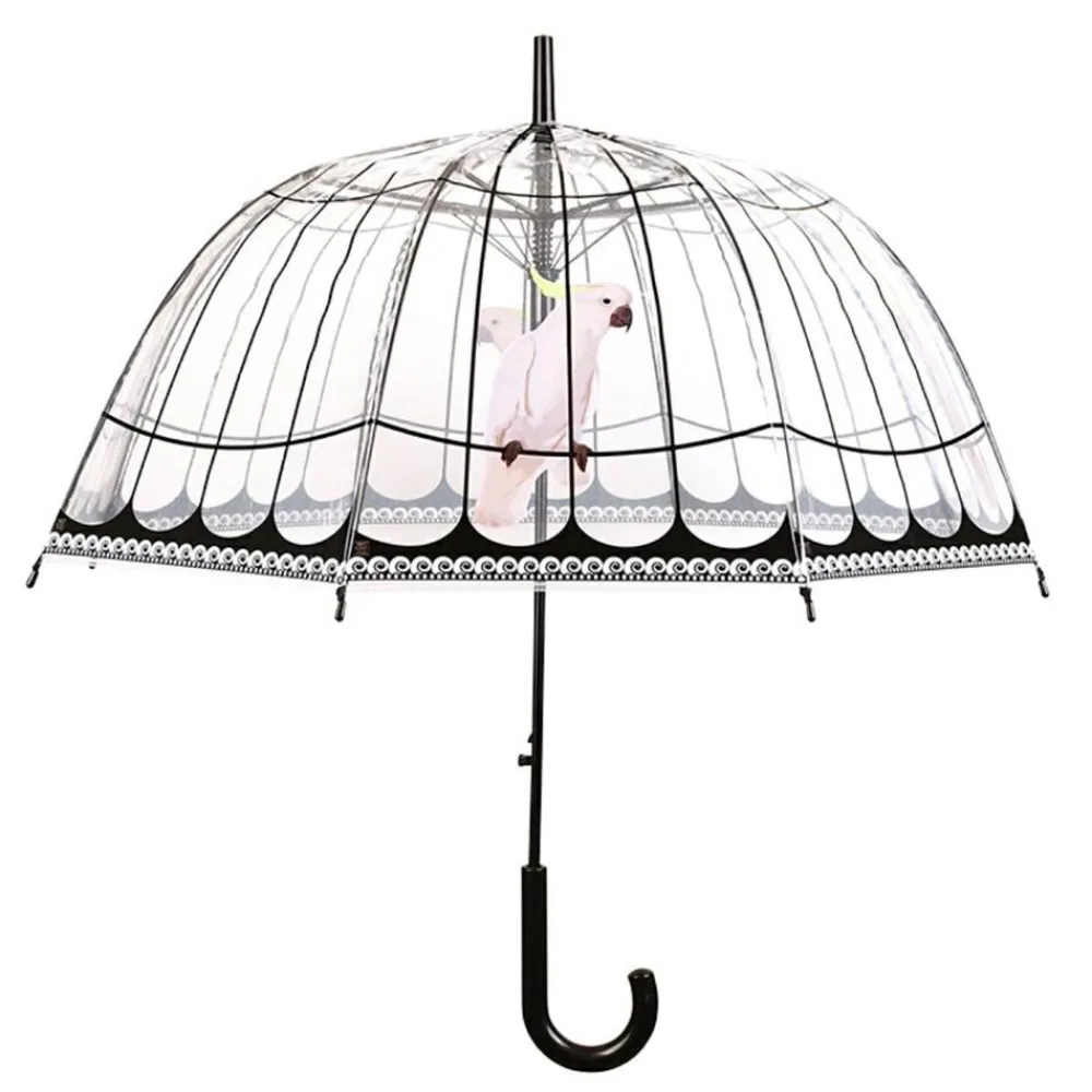 Parasol transparentny klatka dla ptaków * Esschert Design New