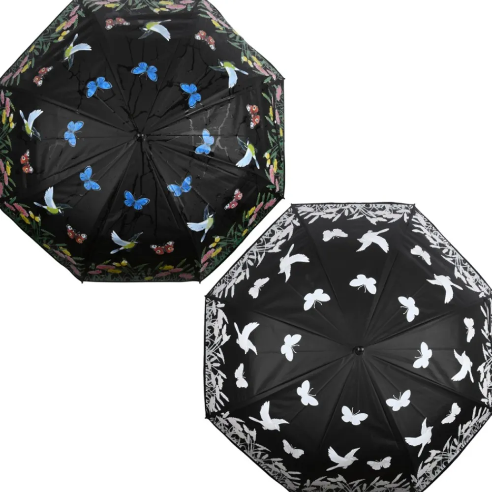 Parasol zmieniający kolory Kwiecista łąka 116 cm * Esschert Design Discount