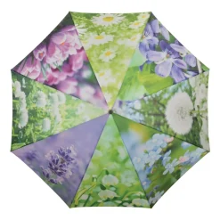Parasol z nadrukiem w kwiaty 123,5 cm * Esschert Design Clearance