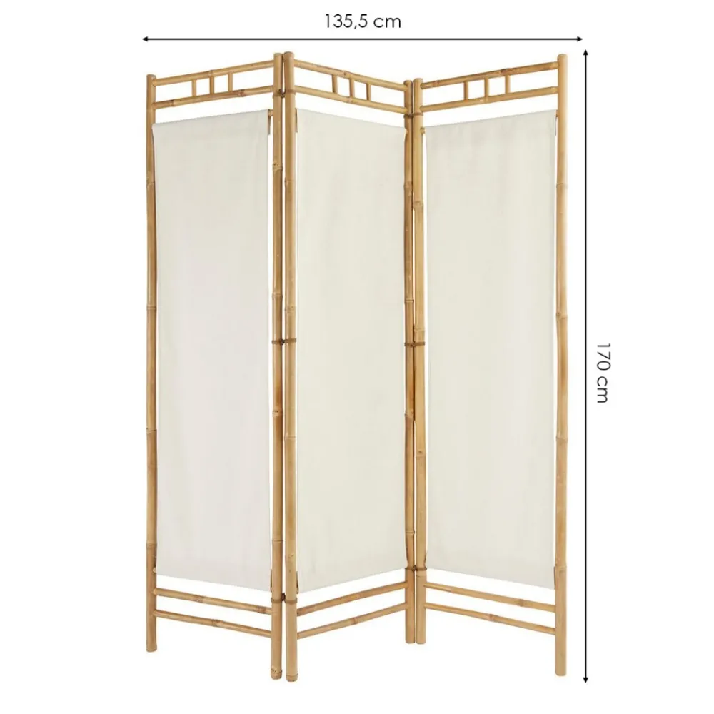 Parawan bambusowy 135x170cm Kael * Atmosphera Sale