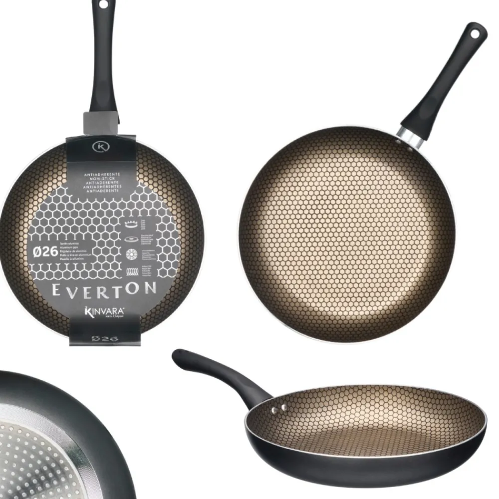 Patelnia 26 cm z powłoką plastra miodu * KINVARA New