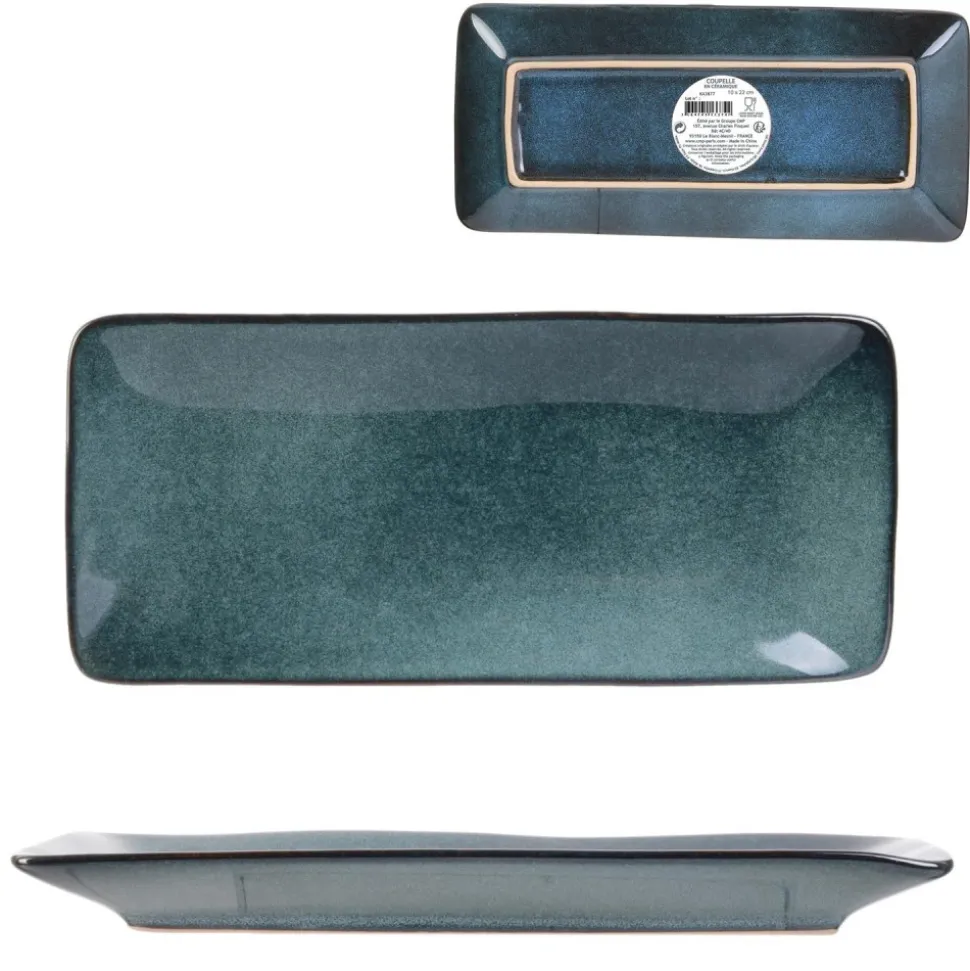 Patera ceramiczna Aurora 10x22 cm