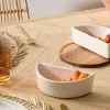 Patera na przekąski z 2 miseczkami Elegance