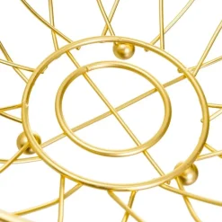 Patera metalowa złota 26x11 cm * HowHomely Discount
