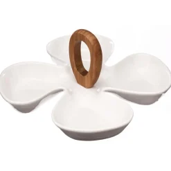 Patera na przekąski porcelanowa * Secret de Gourmet Hot