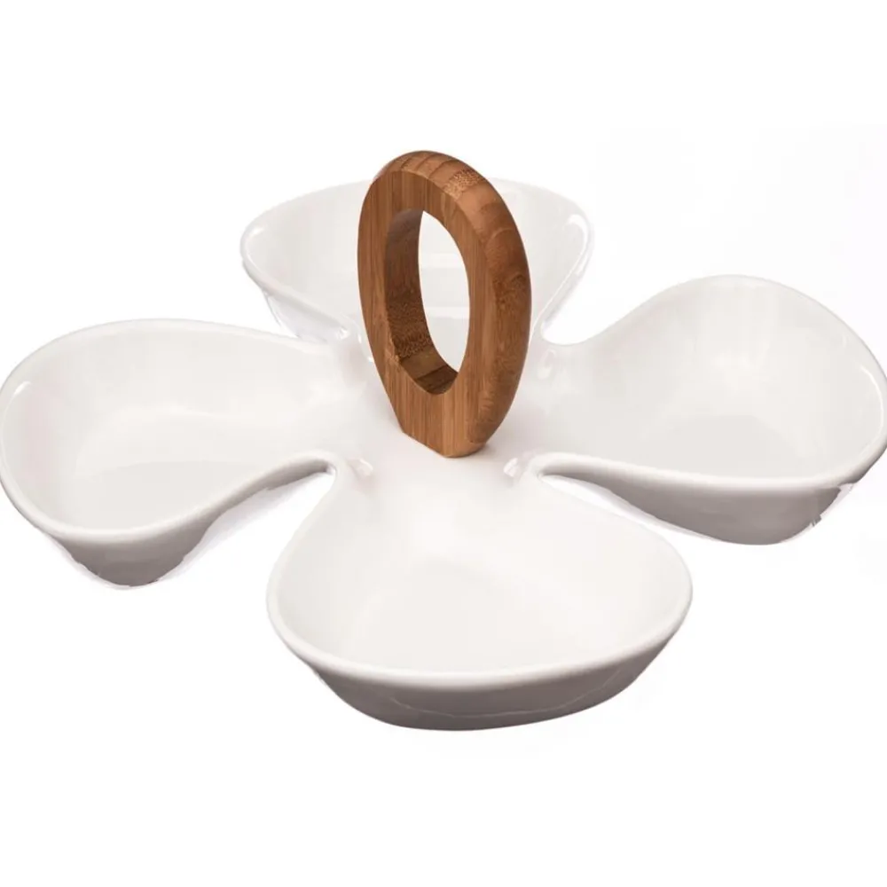 Patera na przekąski porcelanowa * Secret de Gourmet Hot