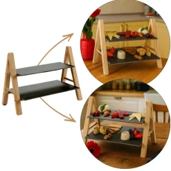 Patera piętrowa na przekąski 26 cm * KINVARA Online