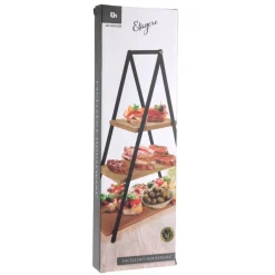 Patera piętrowa na przekąski 53 cm * Excellent Houseware