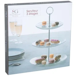 Patera trzypiętrowa Astrid na ciasto * Secret de Gourmet