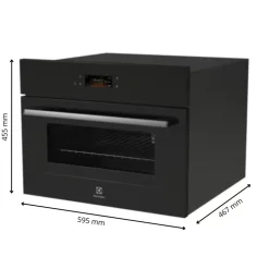 Piekarnik kompaktowy z funkcją mikrofali ELECTROLUX LVL8E09Z
