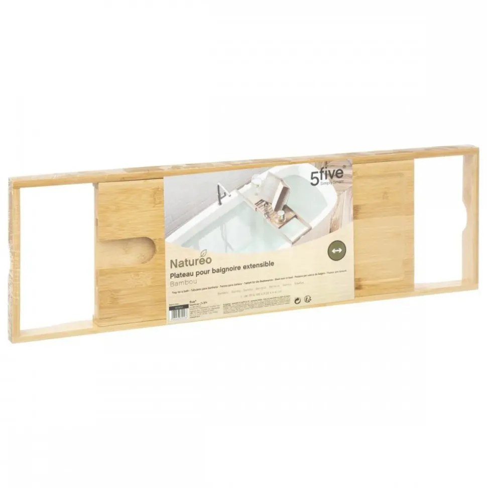 Półka na wannę rozsuwana 70-105 cm