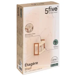 Półka łazienkowa 2-poziomowa Natureo2 * 5five Simply Smart New