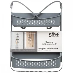 Półka łazienkowa Szara Flex * 5five Simply Smart New