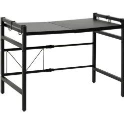 Półka kuchenna nad mikrofalę regulowana czarna 45,5 cm * 5five Simply Smart Sale