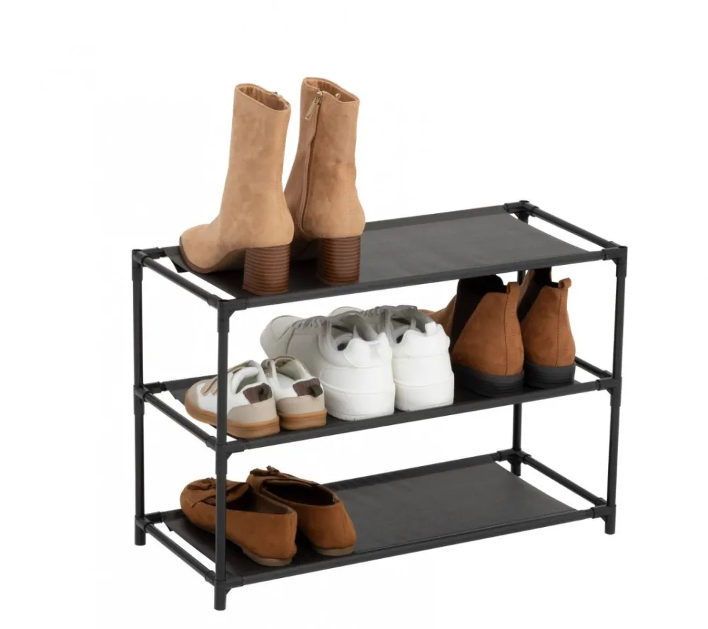 Półka na buty 3-poziomy czarna Intissa * 5five Simply Smart Sale