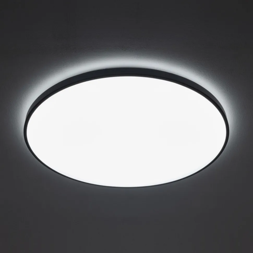 Plafon AGNES ROUND PRO czarny LED 64W 4000K IP44