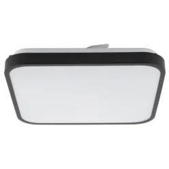 Plafon AGNES SQUARE PRO czarny LED 16W 4000K IP44