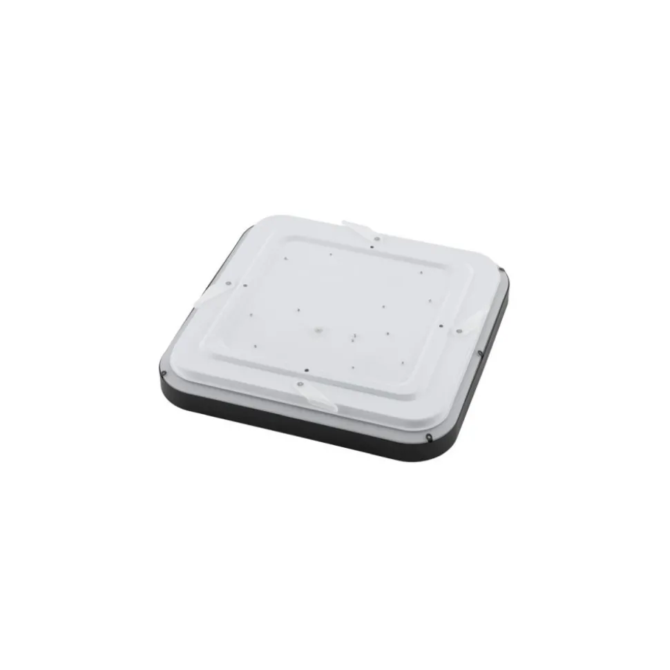 Plafon AGNES SQUARE PRO czarny LED 16W 4000K IP44