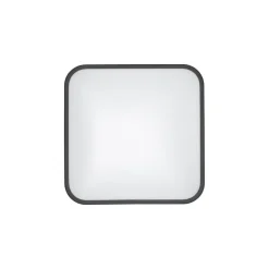 Plafon AGNES SQUARE PRO czarny LED 16W 4000K IP44