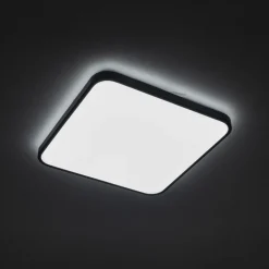 Plafon AGNES SQUARE PRO czarny LED 32W 4000K IP44