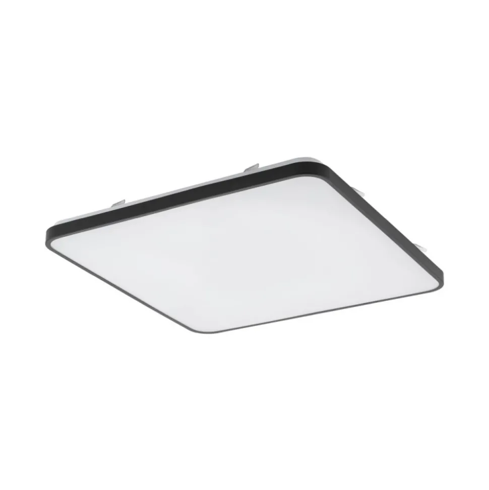 Plafon AGNES SQUARE PRO czarny LED 64W 4000K IP44
