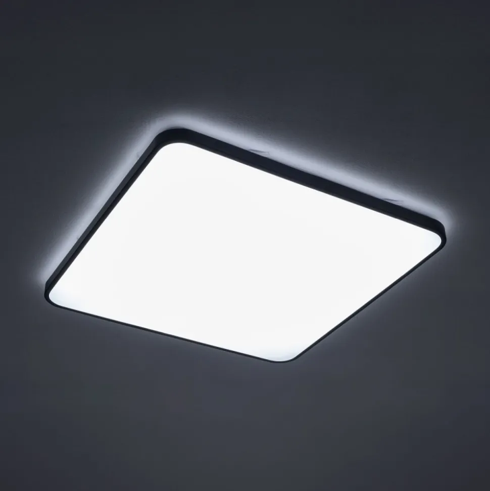 Plafon AGNES SQUARE PRO czarny LED 64W 4000K IP44