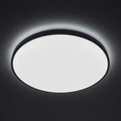 Plafon Łazienkowy AGNES ROUND Czarny 32W LED 4000K IP44 49cm