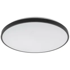 Plafon Łazienkowy AGNES ROUND Czarny 32W LED 4000K IP44 49cm