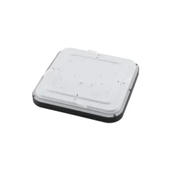 Plafon Łazienkowy AGNES SQUARE Czarny 16W LED 4000K IP44 33,5cm