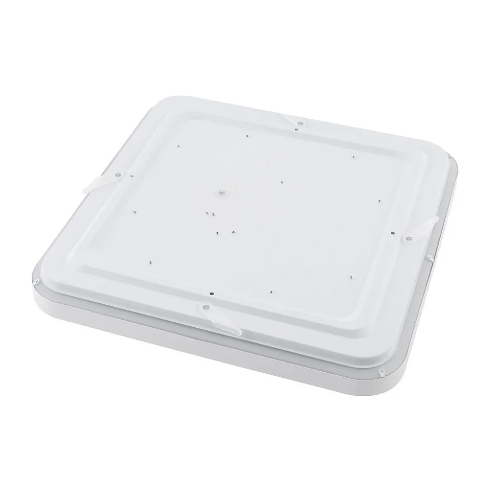 Plafon Łazienkowy AGNES SQUARE Biały 32W LED 4000K IP44 43,5cm