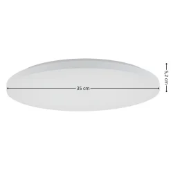 Plafon DENIA LED M SENSOR biały 24W 4000K