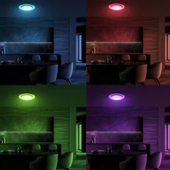 Plafon NAOMI 38 cm 24W LED RGB