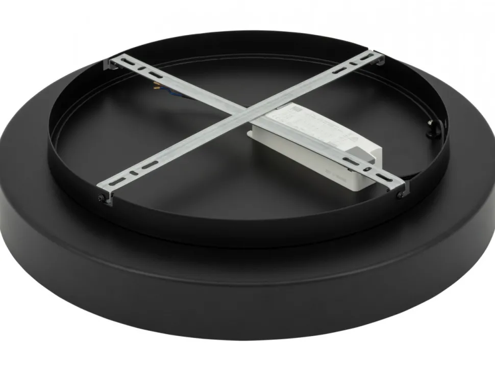 Plafon NIKKI ROUND LED czarny 48W 3000K