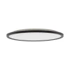 Plafon Sufitowy AQUA Czarny Duży 45W LED 50cm