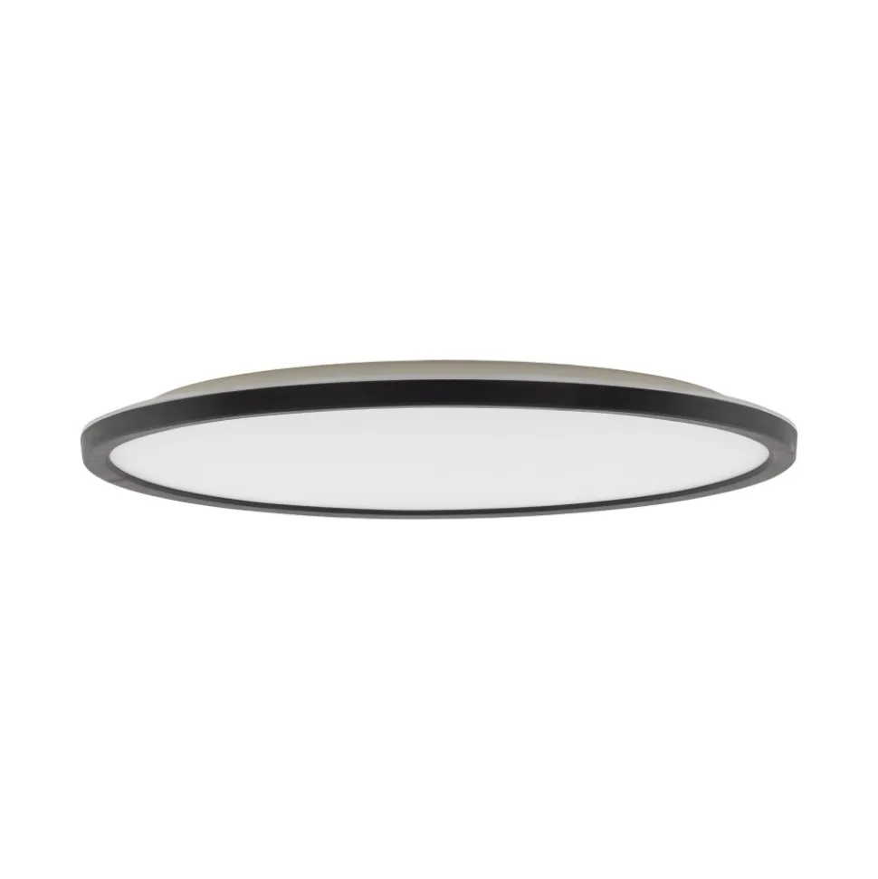 Plafon Sufitowy AQUA Czarny Duży 45W LED 50cm