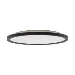 Plafon Sufitowy AQUA Czarny Duży 45W LED 50cm
