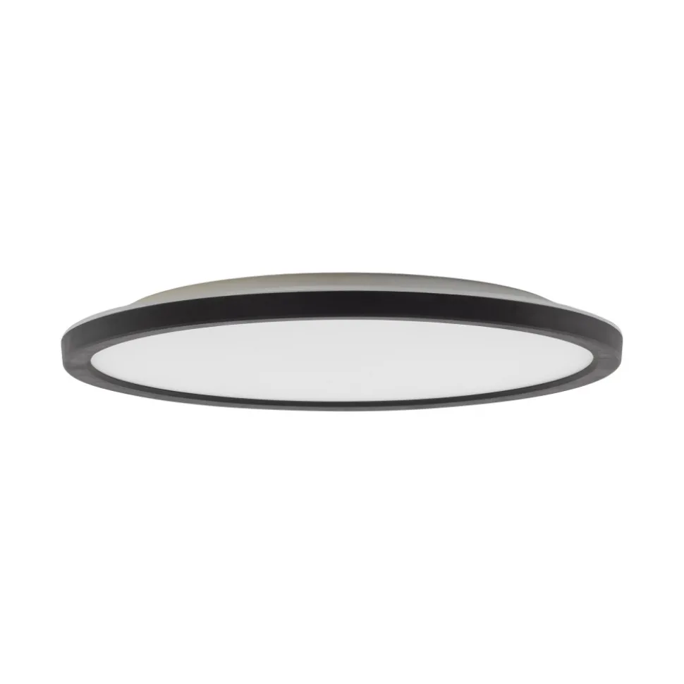 Plafon Sufitowy AQUA Czarny Duży 45W LED 50cm