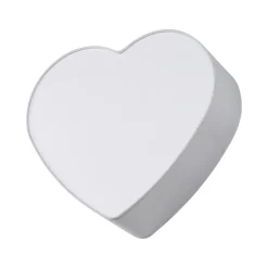 Plafon Sufitowy HEART Szary Abażur 2xE27