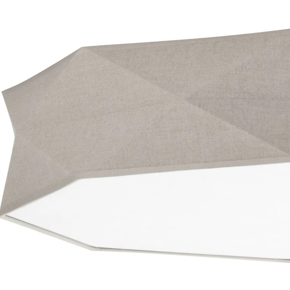 Plafon Sufitowy KANTOOR Beżowy Abażur 7xE27 78cm