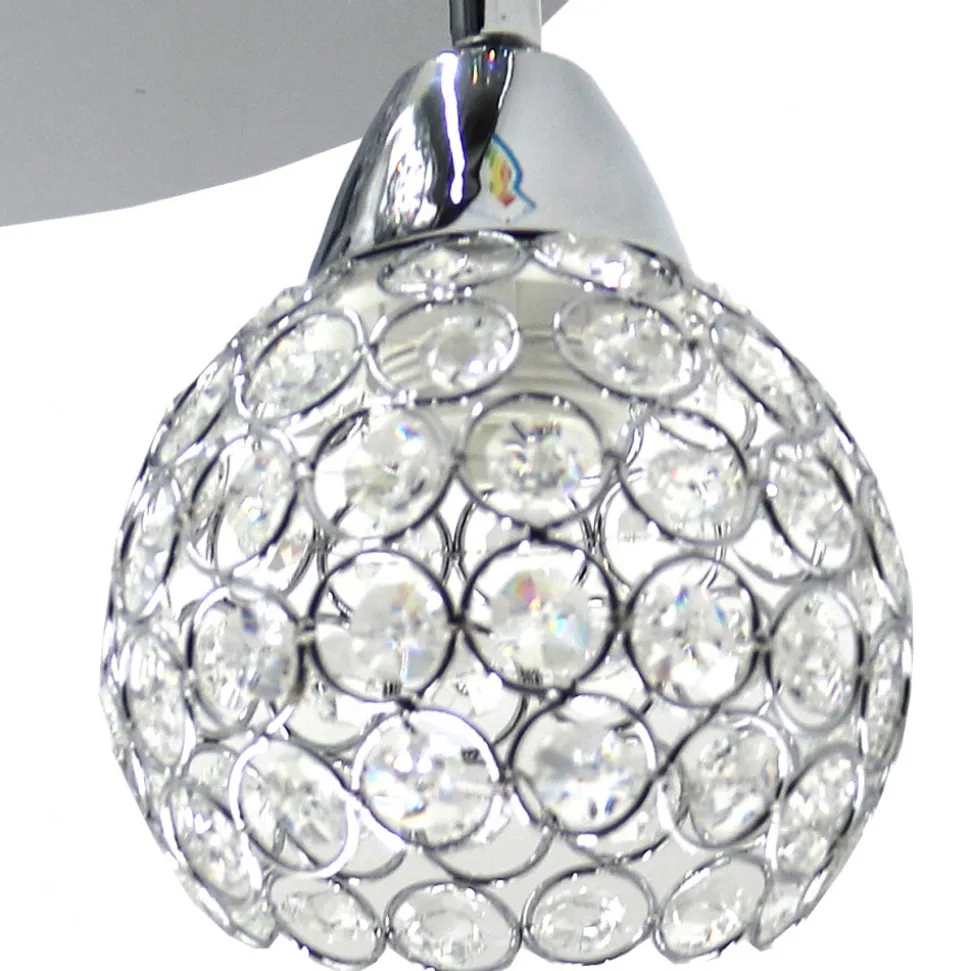 Plafon sufitowy kryształowy spot Crystal I 3xE27