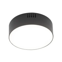 Plafon Sufitowy LID Czarny 15W LED 3000K 11cm