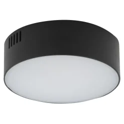 Plafon Sufitowy LID Czarny 15W LED 4000K IP20 11cm