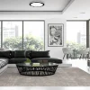 Plafon Sufitowy OPTIMA Czarny 52W LED 48cm Pilot
