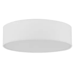 Plafon Sufitowy RONDO Biały Abażur 4xE27 60cm