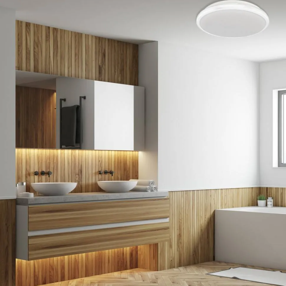 Plafon TERMA biały 24W LED IP44 36 cm