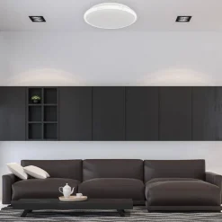 Plafon TERMA biały 18W LED IP44 28 cm