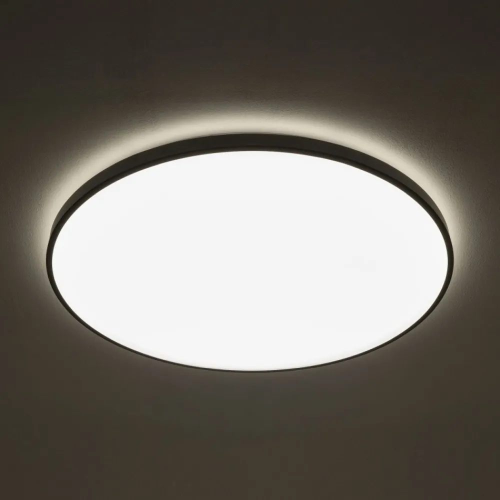 Plafon AGNES ROUND PRO czarny LED 64W 3000K IP44 * Nowodvorski Discount
