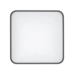 Plafon AGNES SQUARE PRO czarny LED 32W 3000K IP44 * Nowodvorski Sale