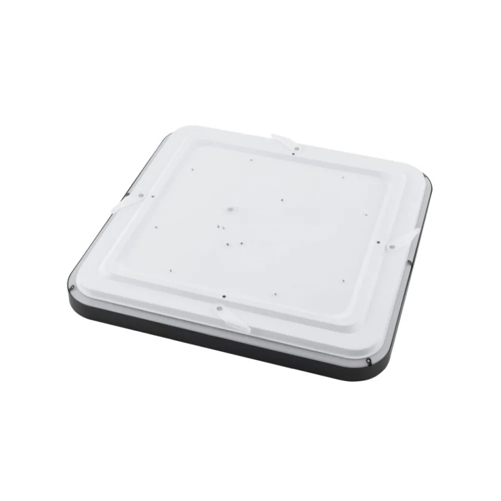 Plafon AGNES SQUARE PRO czarny LED 32W 3000K IP44 * Nowodvorski Sale