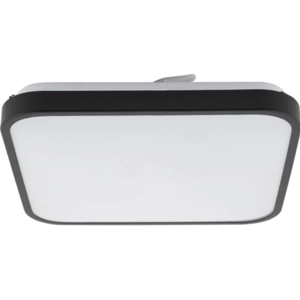 Plafon AGNES SQUARE PRO czarny LED 16W 3000K IP44 * Nowodvorski